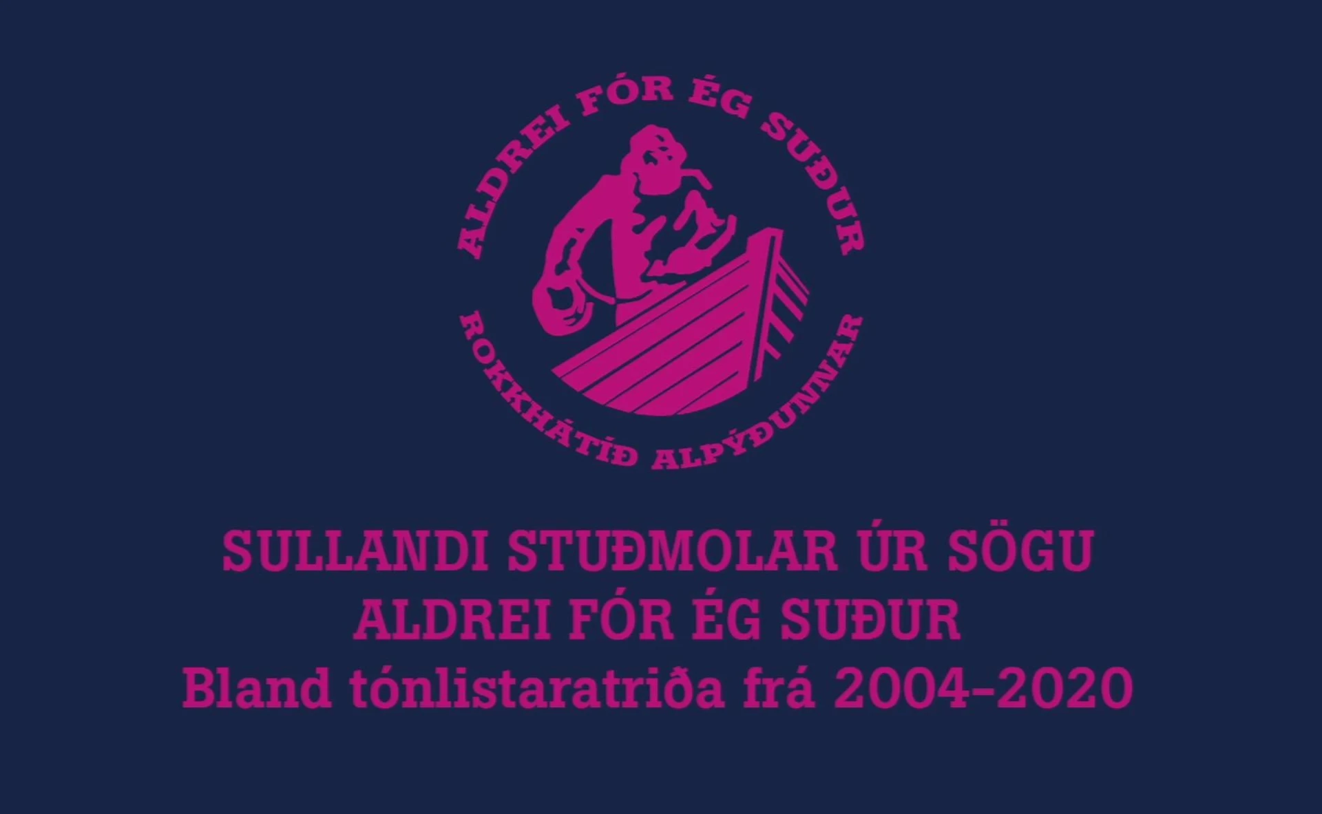 Aldrei fór ég suður 2021